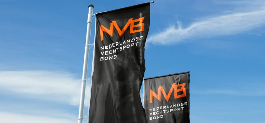 Vlaggen Nederlandse Vechtsportbond